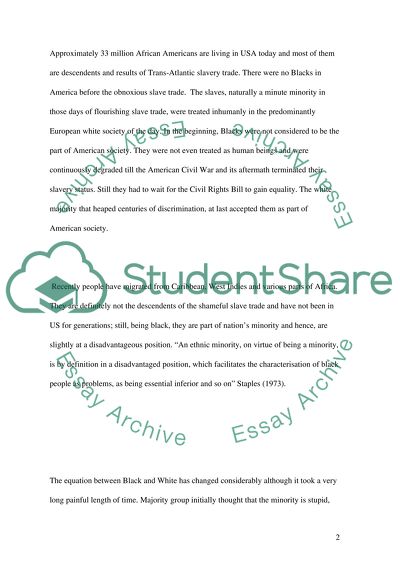 Black and White Communities