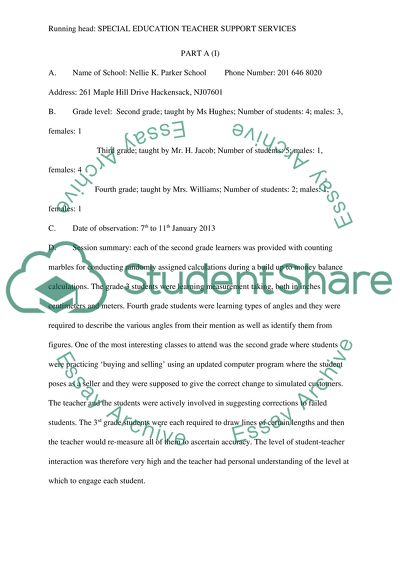 Observations Made on Learning Differences between SETTS and Regular Methods of Delivery in Mathematics