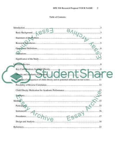 Are childhood obesity and test scores related