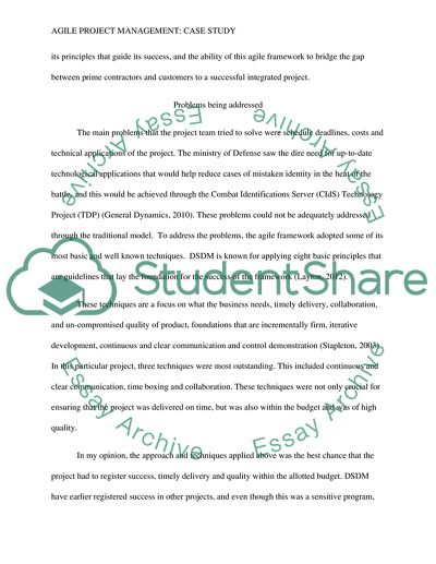 Dynamic Systems Development Model