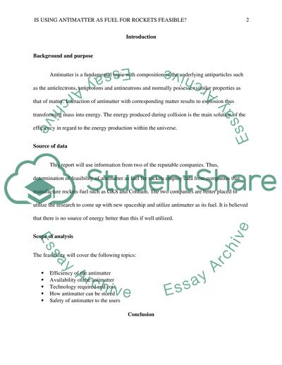 Is using antimatter as fuel for rockets feasible