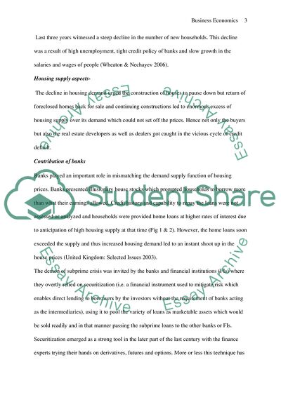 The Housing Bubble in the United Kingdom