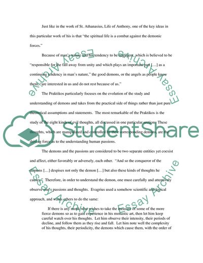 The Praktikos Chapters on Prayer