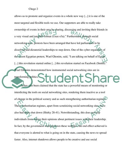 Social Networking Sites: Revolutionized Politics