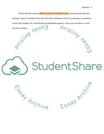 Business Law - The Law of Contract