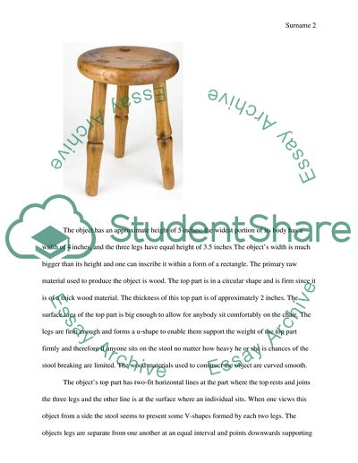 The Artifact Truth of a Three-Legged Stool