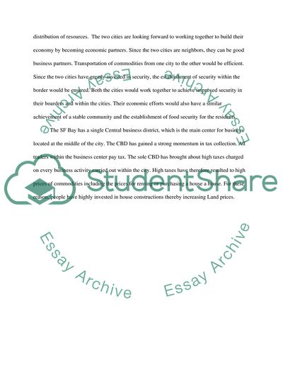 Goals for Creating the New City