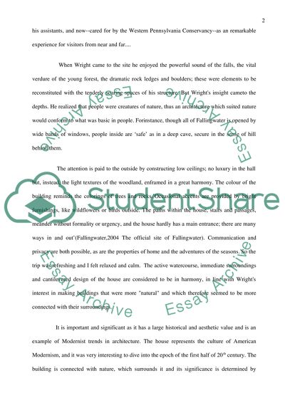 Fallingwater, Also Known as the Edgar Kaufmann House