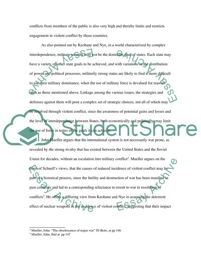 Liberal Theory of International Relations