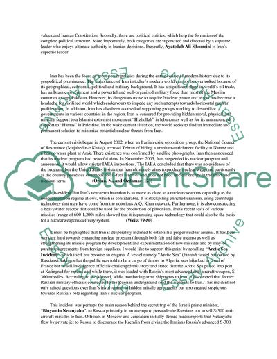 The Geopolitics of Iran