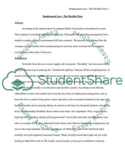 The Flexible Firm Strategy