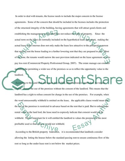 UK law and Proactive Management