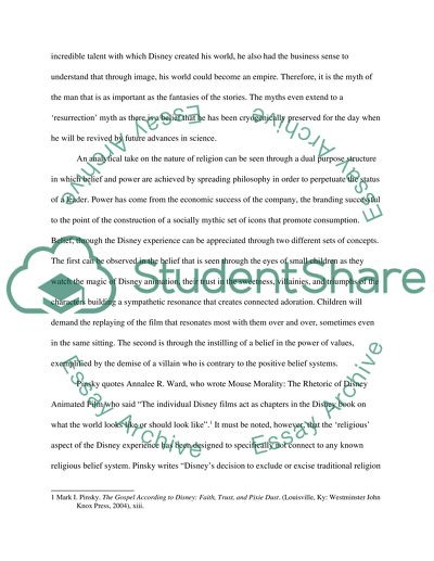 finding nemo essay