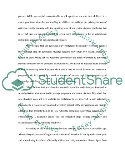 Sex Education System