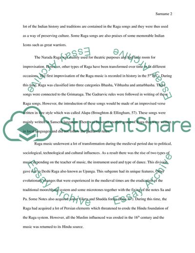 The Culture of Hindustani Music