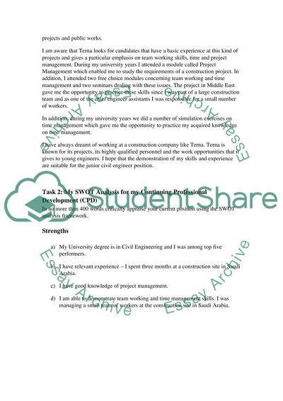 Personal Motivation Statement