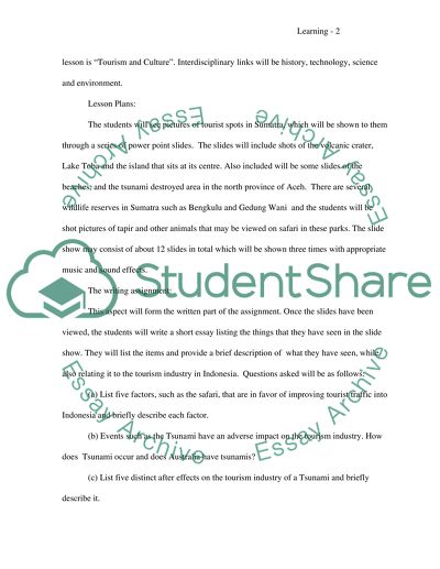 Developing Interdisciplinary curriculum materials
