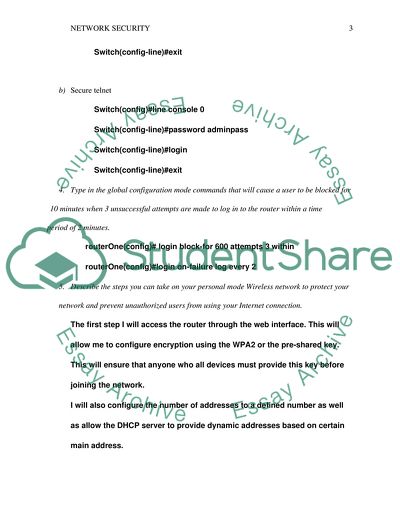 Network Security Issues