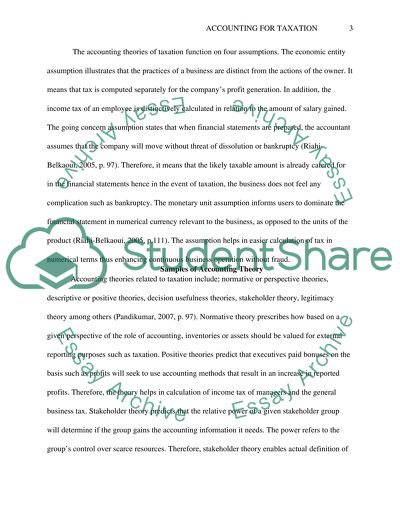 Accounting for Taxation of BP and Chevron
