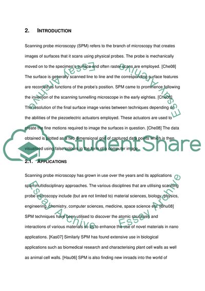 Scanning Tunnelling Microscopy