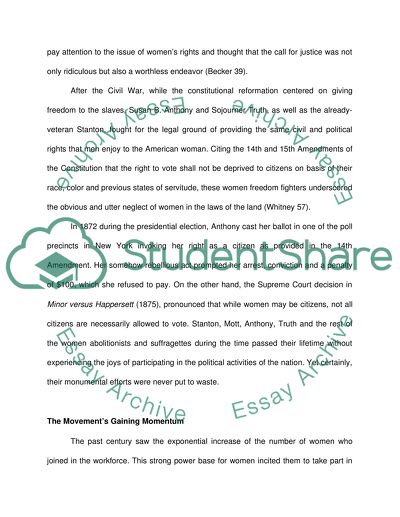 Womens Right (Equal Right Amendment)