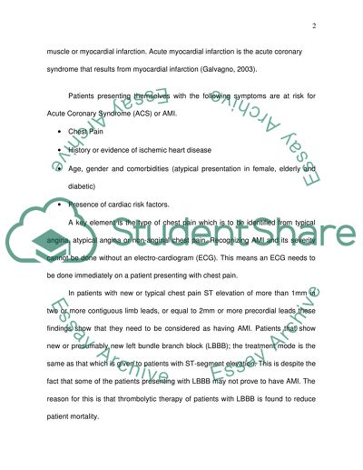 Acute Myocardial Infarction