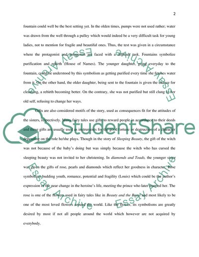 Tales in Literature. Diamonds and Toads