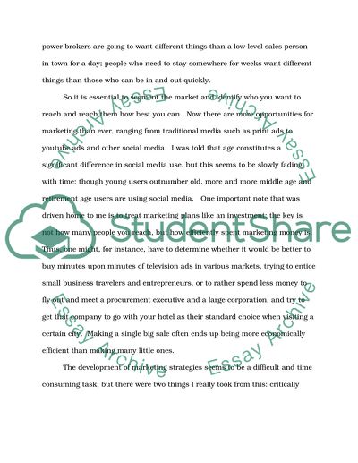 Week 14 Experiential Exercise