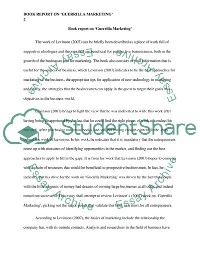 Levinsons Guerrilla Marketing