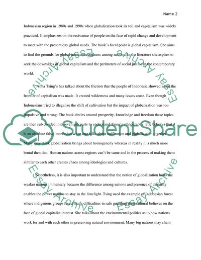 Friction: An Ethnography of Global Connection