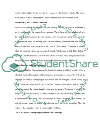 Working in the Cultural Industry