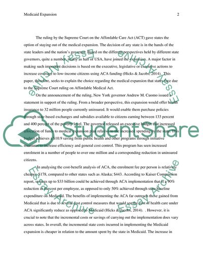 Supreme Court and the Affordable Care Act