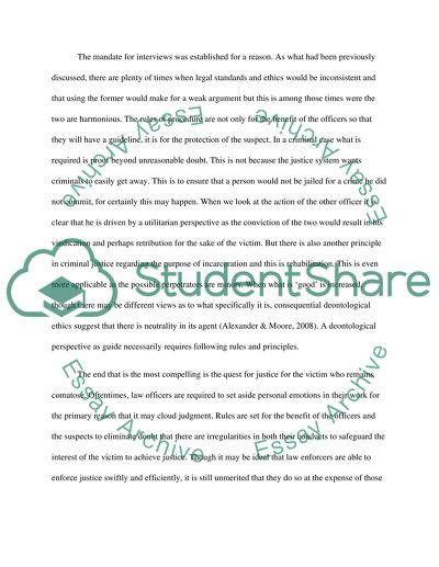 Criminal Justice System