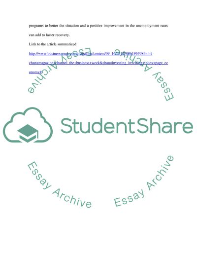 A Faster Growing Economy