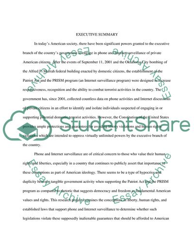 NSAs Phone and Internet Surveillance