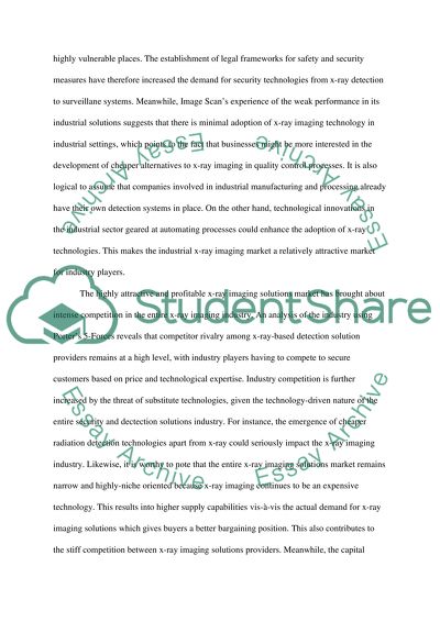 Strategic Analysis of Image Scan