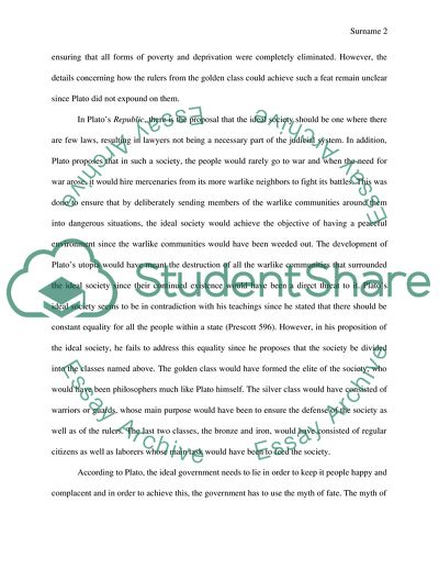 Conceptions of Utopias from Antiquity to Modernity