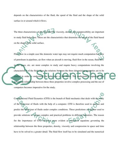 Computional Fluid Dynamics for Filters