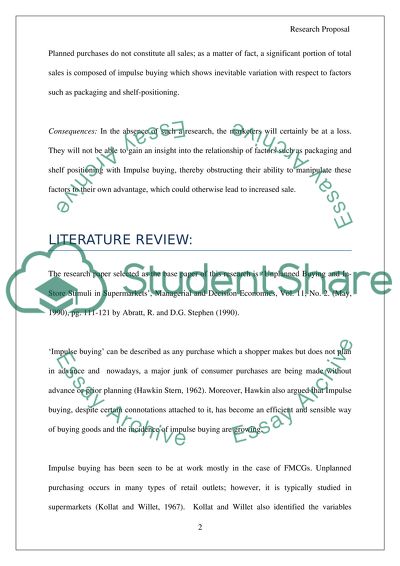 Dissertation proposal either in marketing, Finance or internantional. business MBA level