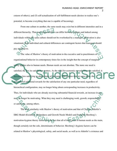 A Theory of Human Motivation