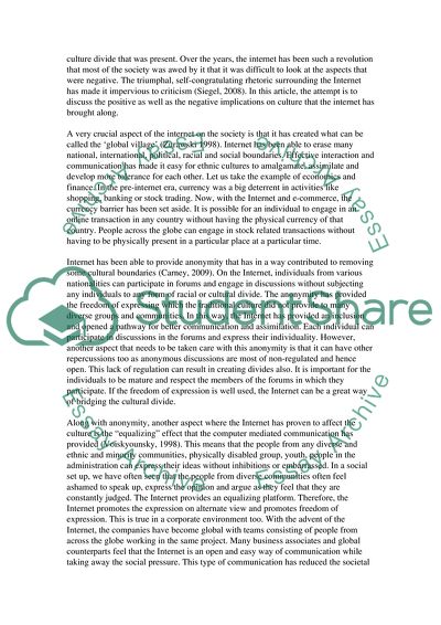 How Is the Internet Reshaping What We Mean by Culture