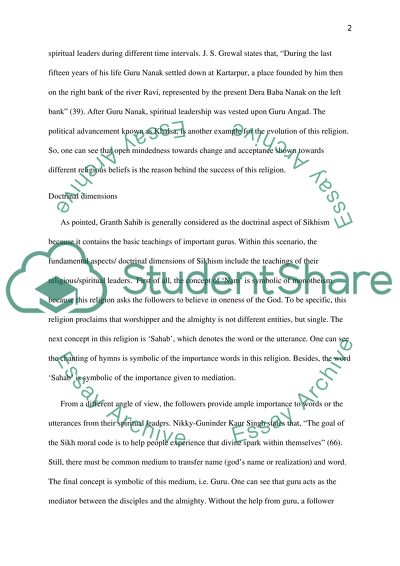 The Evolution of the Indian Religious Belief