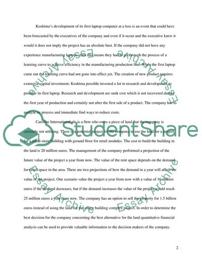 Finance & Investment