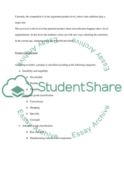 Product and Service Strategies