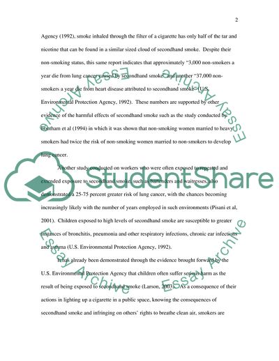 Second Hand Smoke is Child Abuse