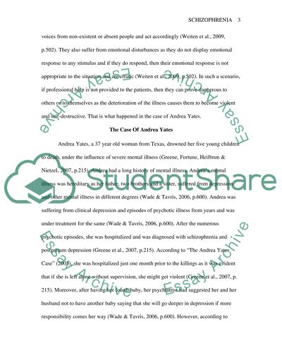 Schizophrenia - Diagnosis and Symptoms