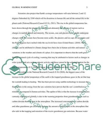 Does Global warming exist