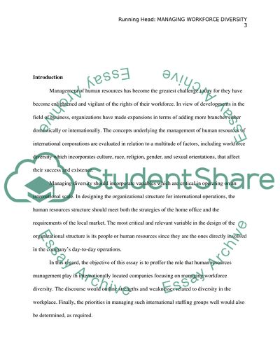 The Role Of HRM In Managing Workforce Diversity