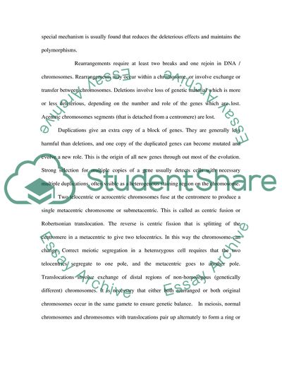 Chromosomes and Cell Reproduction