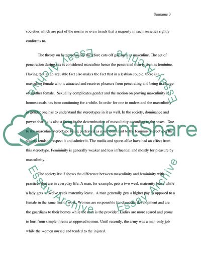 Masculinities represented in music